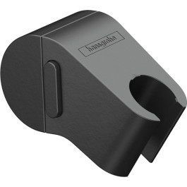 Hansgrohe Push-Handbrausehalterung WallStoris mattschwarz 27917670