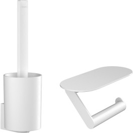 Hansgrohe Toiletten-Set WallStoris mattweiss 27969700