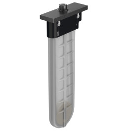 Hansgrohe Wannenrandset sBox square brushed black chrom 28010340