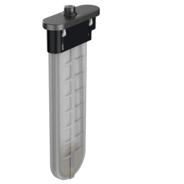 Hansgrohe Wannenrandset sBox oval brushed black chrom 28020340