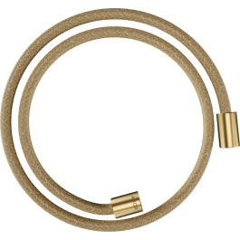 Hansgrohe Textilbrauseschlauch Axor 1250mm mit zylindrischen Muttern brushed gold optik 28228250
