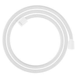 Hansgrohe Textilbrauseschlauch Axor 1600mm mit konischer/zylindrischer Mutter weiß matt 28259700