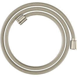 Hansgrohe Textilbrauseschlauch Axor 1600mm mit konischer/zylindrischer Mutter brushed nickel 28259820