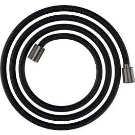 Hansgrohe Textilbrauseschlauch Axor 2000mm mit konischer/zylindrischer Mutter brushed black chrom 28290340