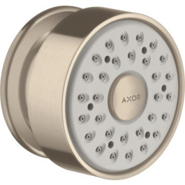 Hansgrohe Seitenbrause Axor 1jet rund brushed nickel 28464820
