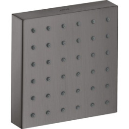 Hansgrohe AXOR ShowerSolutions Brausemodul 120/120 Unterputz eckig, Brushed Black Chrome 28491340