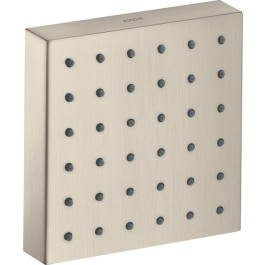 Hansgrohe AXOR ShowerSolutions Brausemodul 120/120 Unterputz eckig, Brushed Nickel 28491820