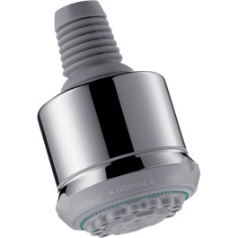 Hansgrohe Kopfbrause Clubmaster mit Quiclean chrom ohne brausearm 28496000