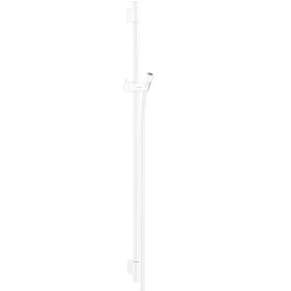 Hansgrohe Brausestange Unica S Puro 900mm mit Isiflex Brauseschlauch 1600mm, Mattweiß 28631700