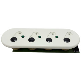 Hansgrohe Pharo Bedienelement außen Duschtempel weiß 29902450