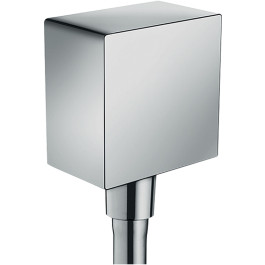 Hansgrohe Schlauchanschluss DN15 Fixfit Square Axor mit Rückflussverhinderer chrom 36732000