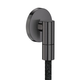 Hansgrohe Wandanschluss Axor Wall outlet Fine rund G 1/2'' brushed black chrom 36737340