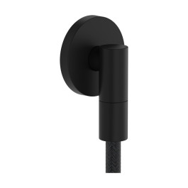 Hansgrohe Wandanschluss Axor Wall outlet Fine rund G 1/2'' schwarzmatt 36737670