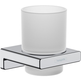 Hansgrohe Zahnputzbecher AddStoris chrom 41749000