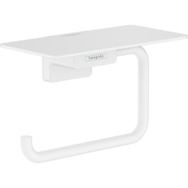 Hansgrohe Papierrollenhalter mit Ablage AddStoris mattweiss 41772700