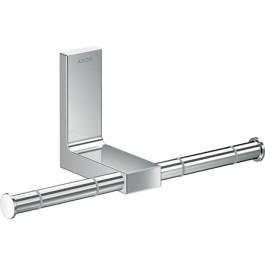 Hansgrohe Toilettenpapierhalter doppelt Axor Universal Rectangular chrom 42657000
