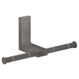Hansgrohe Toilettenpapierhalter doppelt Axor Universal Rectangular brushed black chrom 42657340