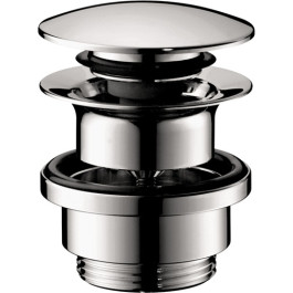 Hansgrohe Ablaufgarnitur Push-Open für Waschtisch- und Bidetmischer, Chrom 50100000