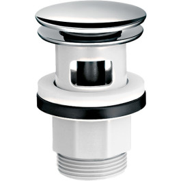 Hansgrohe Ablaufgarnitur Push-Open für Waschtisch und Bidet, Chrom 50105000