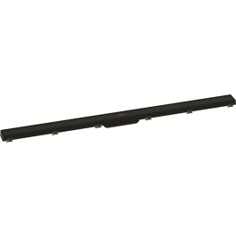 Hansgrohe RainDrain Match Duschrinne 1200mm mit höhenverstellbaren Rahmen schwarzmatt 56042670