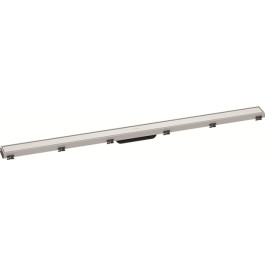 Hansgrohe RainDrain Match Duschrinne 1200mm mit höhenverstellbaren Rahmen weiß matt 56042700