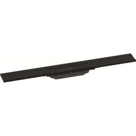 Hansgrohe RainDrain Flex Duschrinne 700mm kürzbar, Fertigset für Wandmontage schwarzmatt 56050670