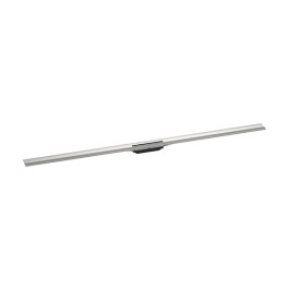 Hansgrohe Duschrinne Fertigset RainDrain Flex 1600mm kürzbar für Wandmontage gebürstet edelstahl 56262800