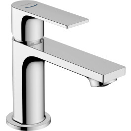 Hansgrohe Rebris E Standventil 80 mit Hebelgriff für Kaltwasser oder vorgemischtes Wasser ohne Ablaufgarnitur, Chrom 72506000