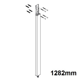 Hansgrohe Rohr mit Abdeckung 1282mm 92266000