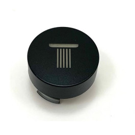Hansgrohe Druckknopf Symbol Kopfbrause Rain groß mattschwarz 93571670