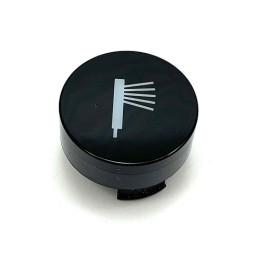 Hansgrohe Druckknopf Axor Symbol Handbrause schwarz 93573610
