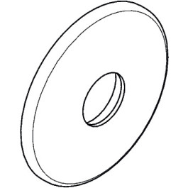 Hansgrohe Rosette Axor Unterputzventil 108mm chrom 94355000