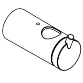 Hansgrohe Abdeckung Showerpipe chrom 95405000