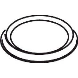 Hansgrohe Dekorring edelmessing 96211840