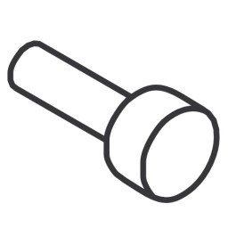 Hansgrohe Abdeckung Axor Starck für Wandleuchte chrom 96314000