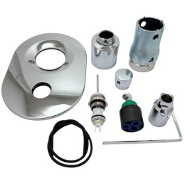 Hansgrohe Umrüstset Kugel auf M3 Wannenmischer Unterputz mit Rücksaugsicherung 97111000