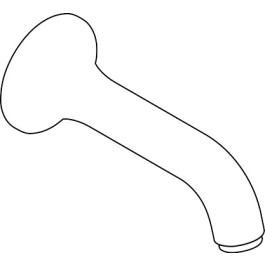 Hansgrohe Wandauslauf Axor Terrano 150mm chrom 97349000