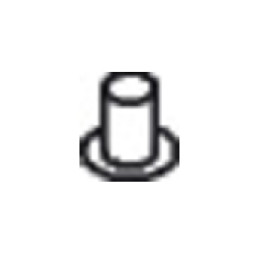 Hansgrohe Gewindestift M5x6mm DIN 915-A2 97768000
