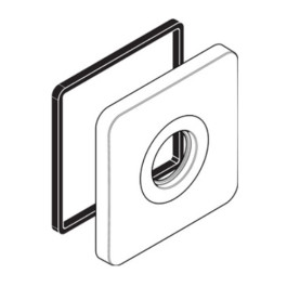 Hansgrohe Rosette Axor Citterio M Unterputzventil chrom 98511000
