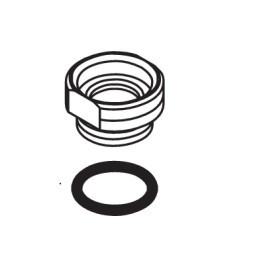 Hansgrohe Gewindenippel Kopfbrause 180/240mm 98872000