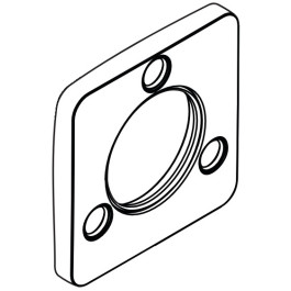 Hansgrohe Axor Citterio M Rosette Quattro chrom 98963000