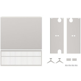 Kermi Upgrade Set Plan V R Typ33 600x800 Anthracite Grey ZA02340369