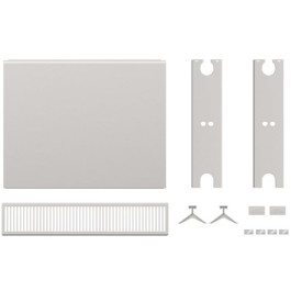 Kermi Upgrade Set Plan M Typ22 500x500 Anthracite Grey ZA02360177