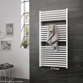 HSK Designheizkörper Line H: 120 B: 40cm weiß 804122-04-M