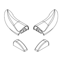 HSK Wasserleistenendkappe E100211-8