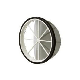 Helios Rohreinschub-Verschlussklappe RVE 125 # 02588 luftdicht