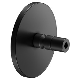 Keuco Klebe Set 5 Universalartikel für 12801 /14 mit runder Rosette schwarz matt 04994370501