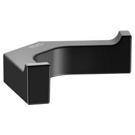 Keuco Handtuchhaken doppelt Edition 11, doppelt, schwarz-matt 11115370000