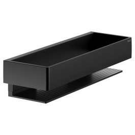 Keuco Duschkorb Edition 11, schwarz-matt / Alu 11158370000