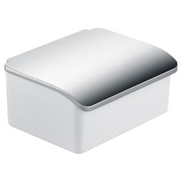 Keuco Feuchtpapierbox Elegance Porzellanbehälter weiß, verchromt 11667013000